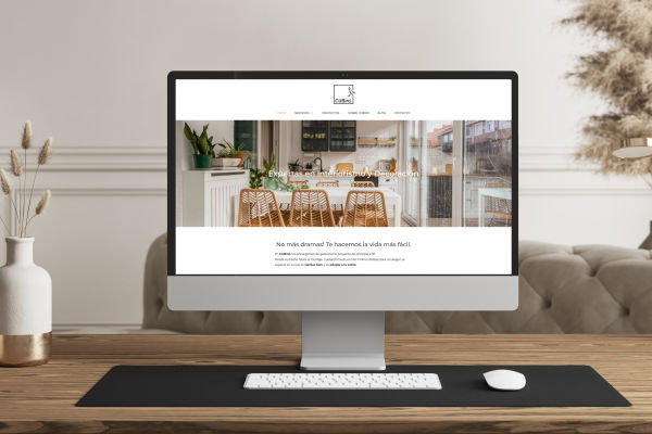 Diseño web minimalista, sencillo y funcional 