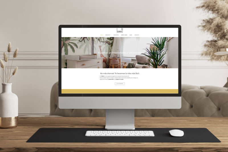 Diseño web interiorismo